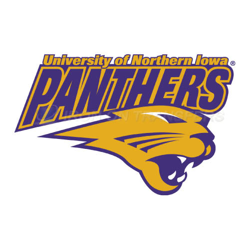 Northern Iowa Panthers Logo T-shirts Iron On Transfers N5672 - Click Image to Close